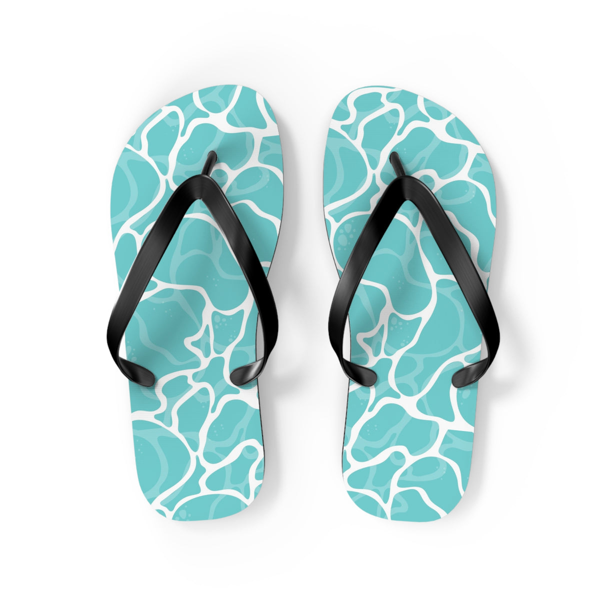 Aqua Flip Flops