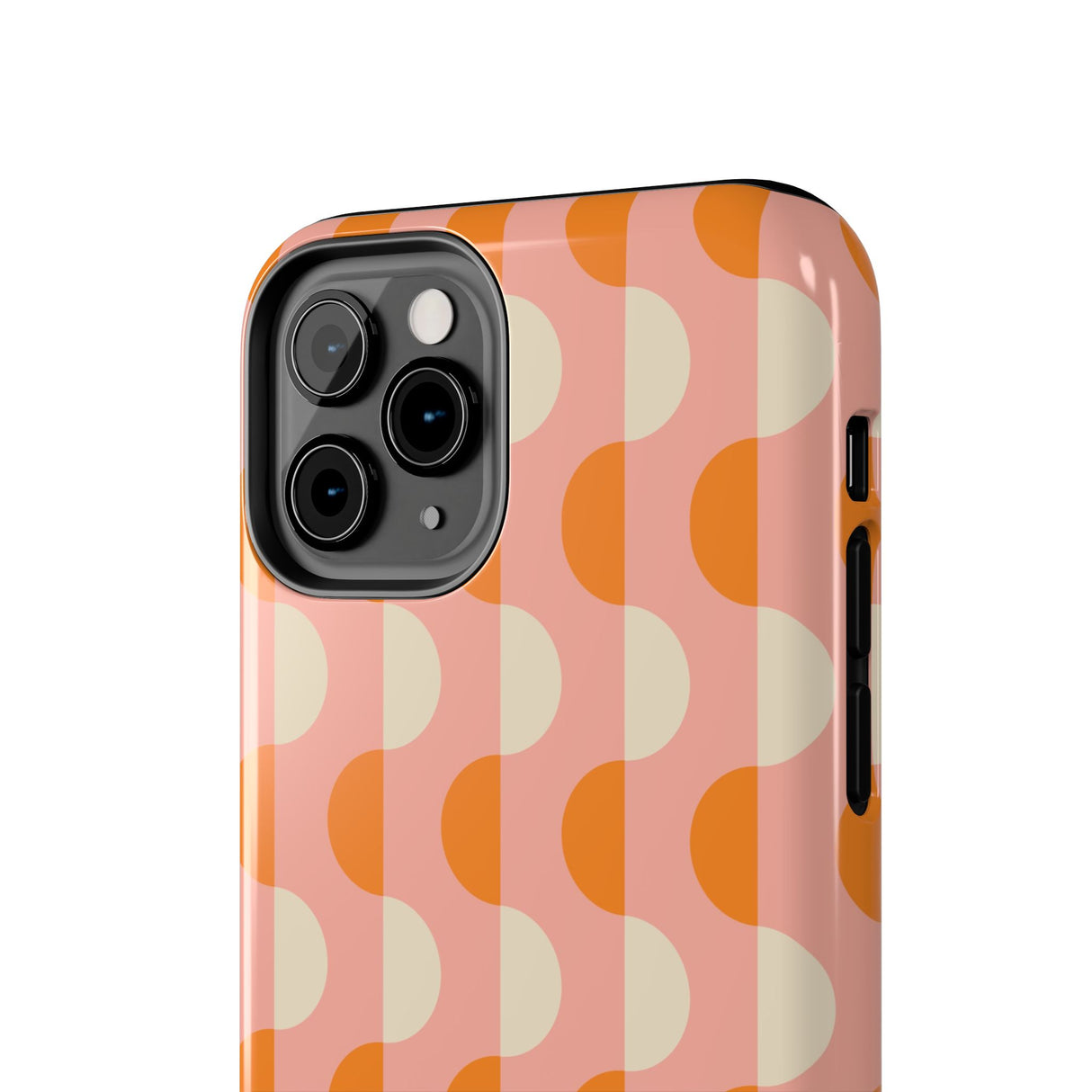 STUBBIE Phone Case for Apple iPhone - Orange Wave Phone Case