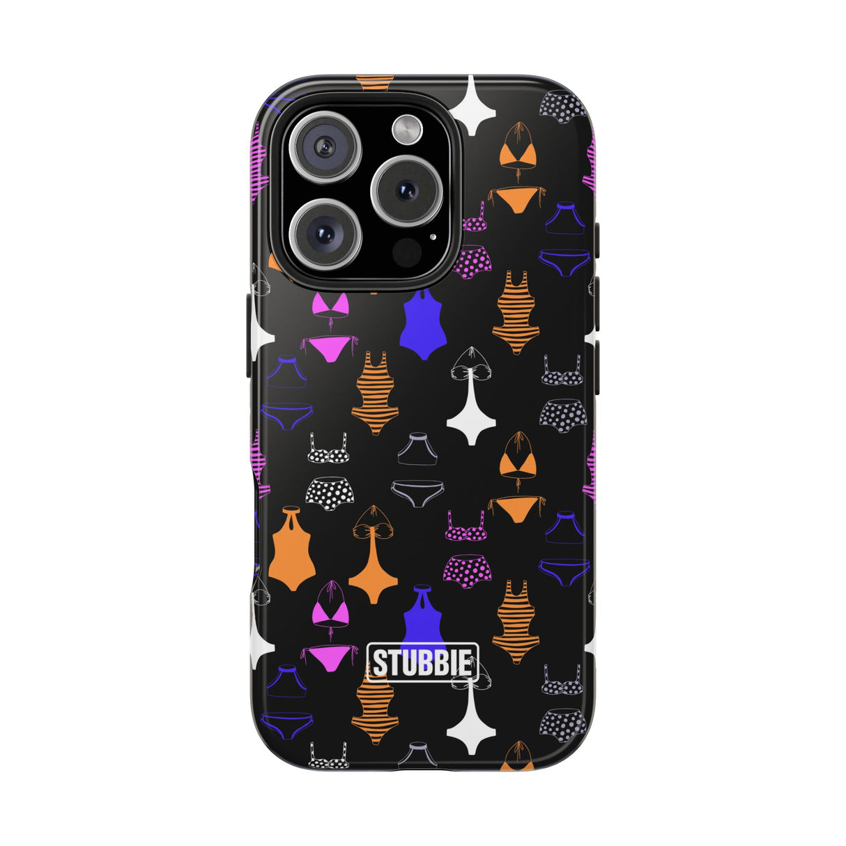 STUBBIE Phone Case for Apple iPhone - Night Bikini Phone Case