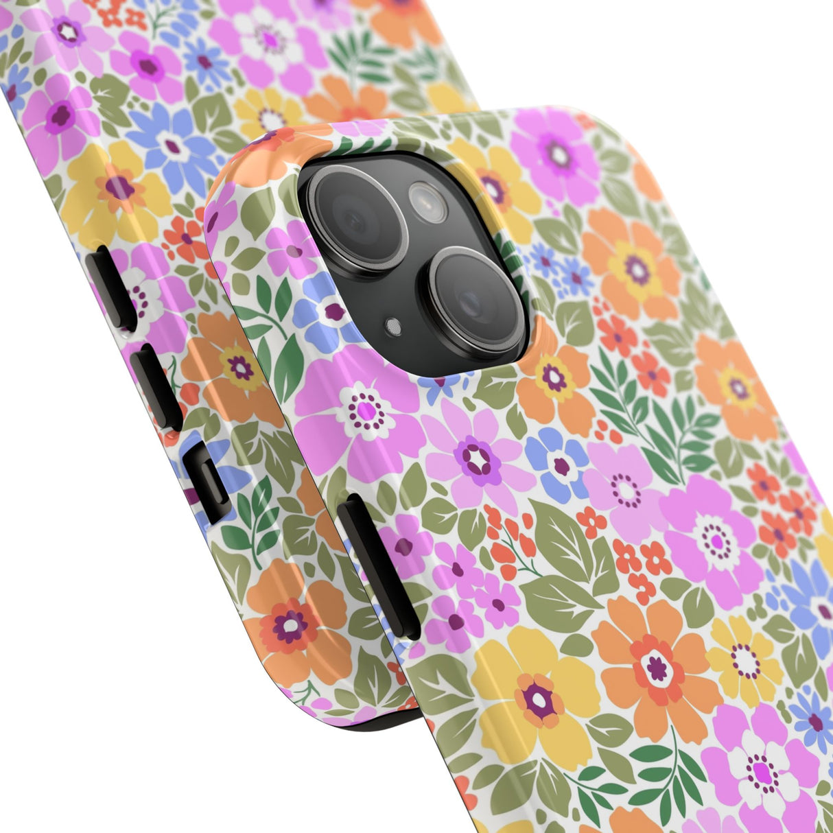 STUBBIE Phone Case for Apple iPhone - Petal Power Stubbie