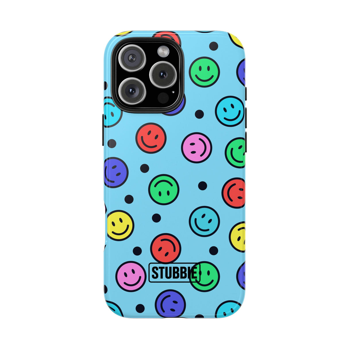 STUBBIE Phone Case for Apple iPhone - Smiley Face Phone Case