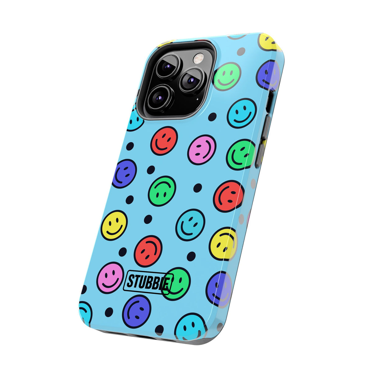 STUBBIE Phone Case for Apple iPhone - Smiley Face Phone Case