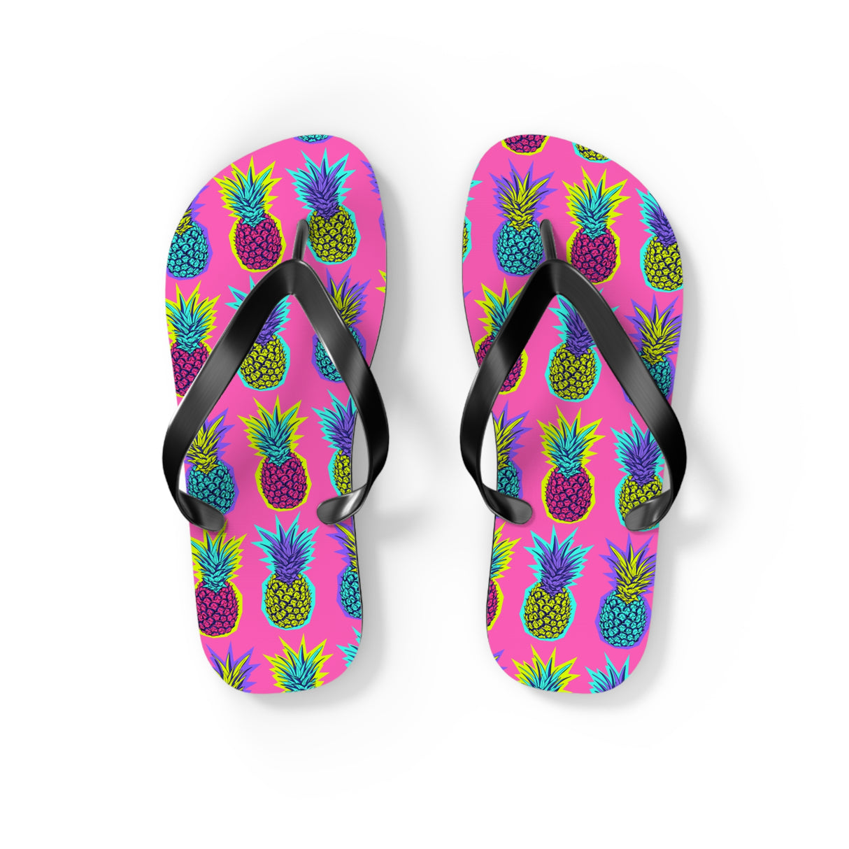 Pineapple Flip Flops