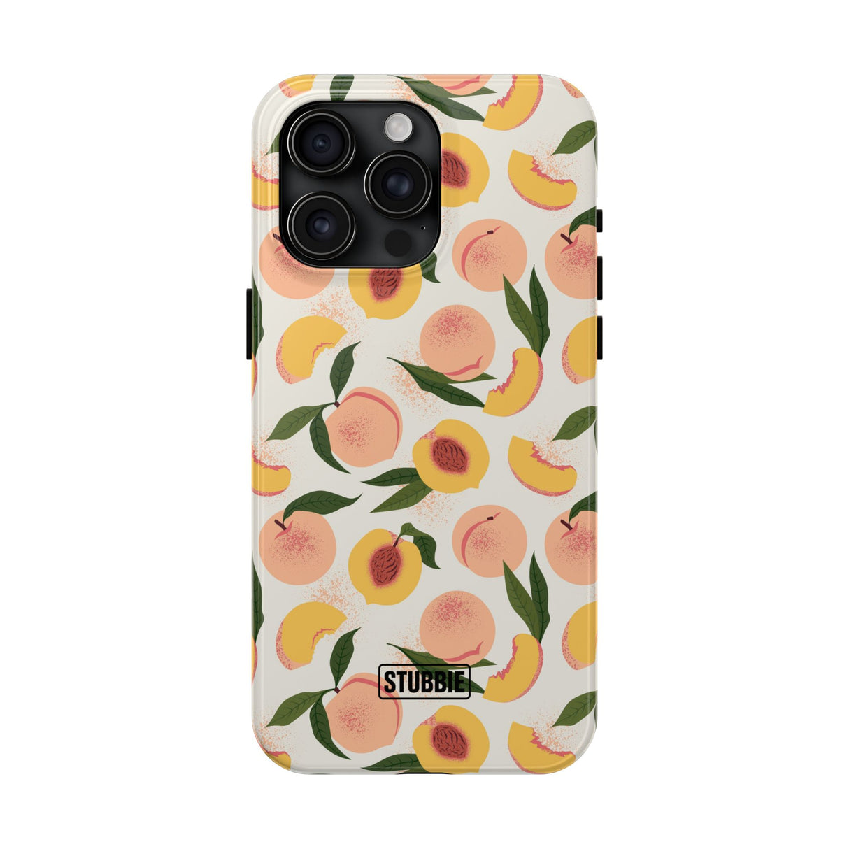 STUBBIE Phone Case for Apple iPhone - Peachy Peach Phone Case