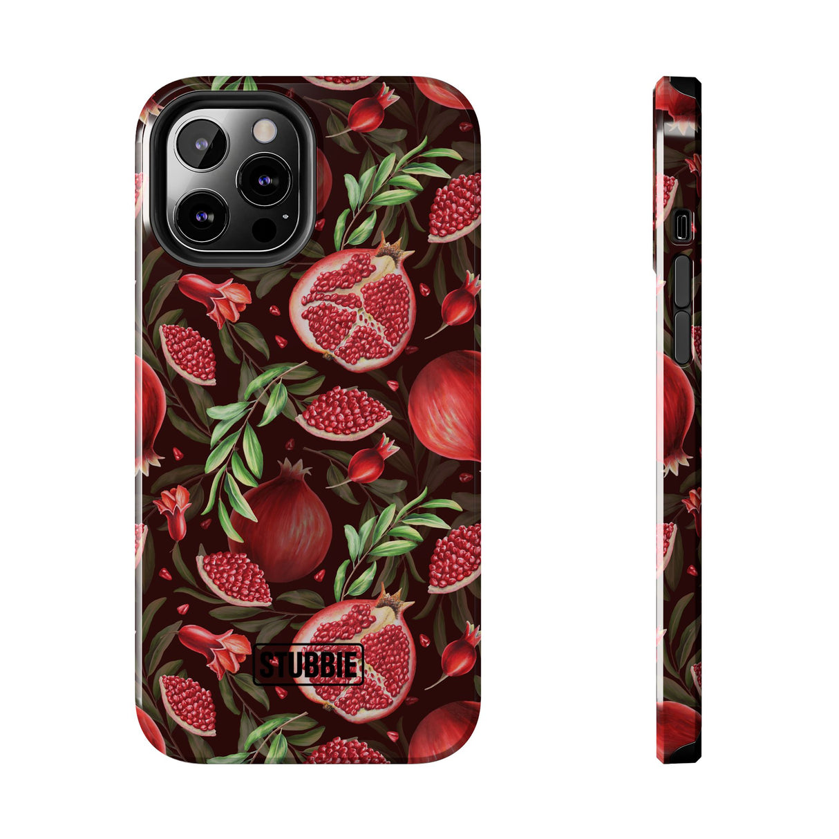 STUBBIE Phone Case for Apple iPhone - Pomegranate Phone Case