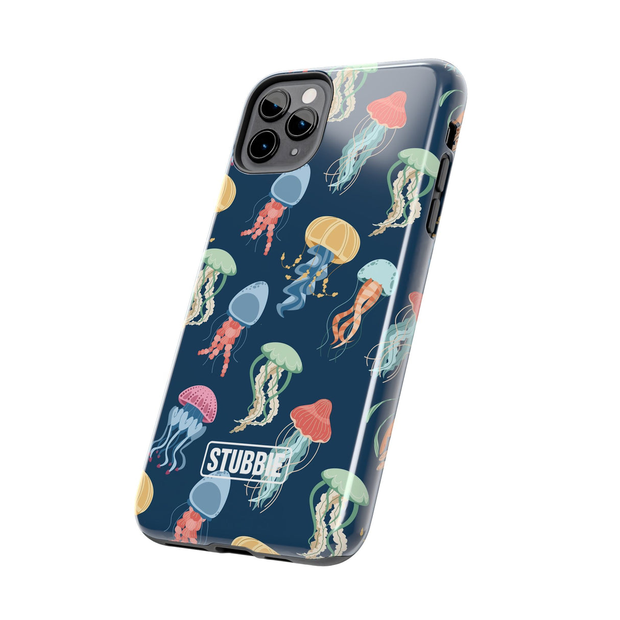 STUBBIE Phone Case for Apple iPhone - Jellyfish Stubbie