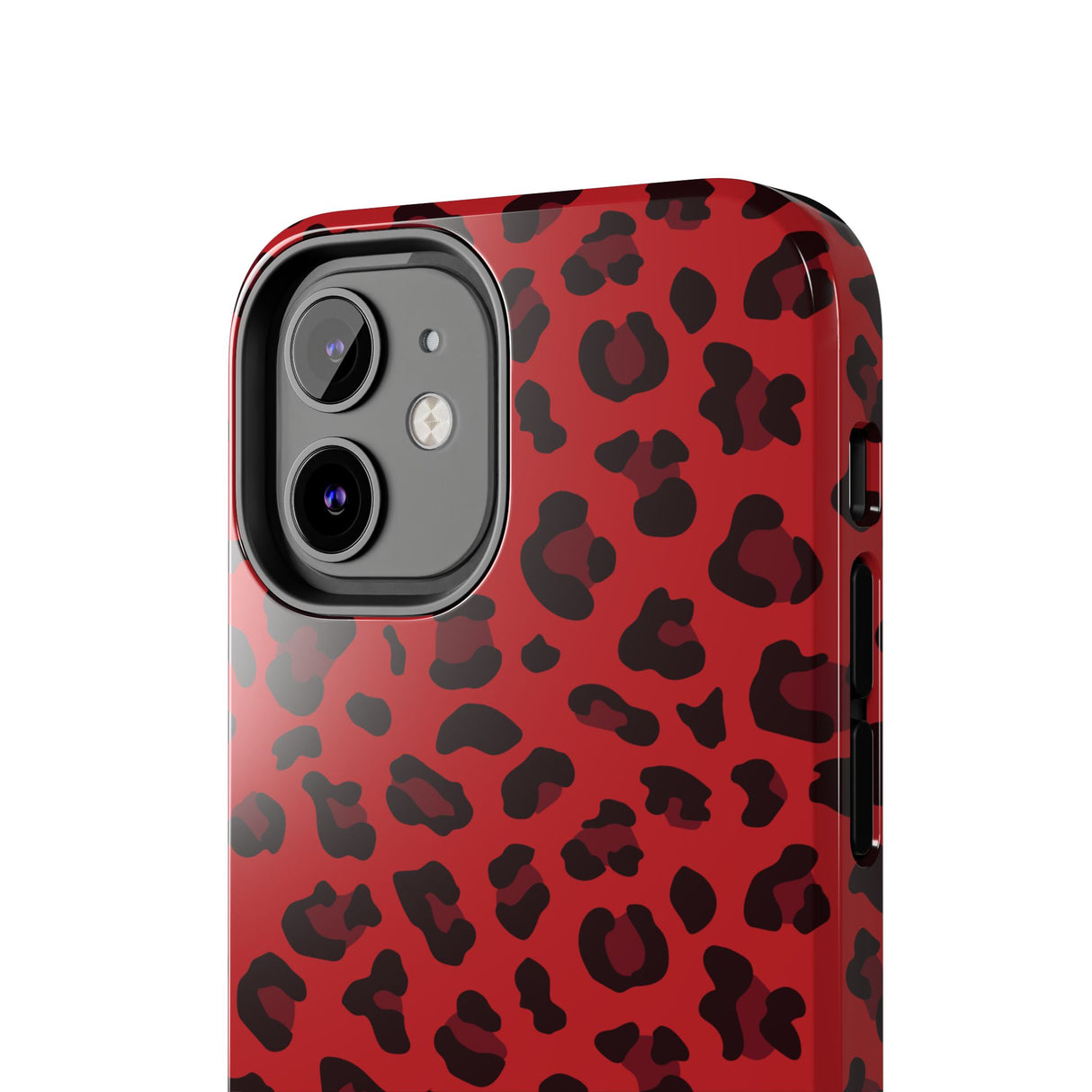 STUBBIE Phone Case for Apple iPhone - Red Leopard Phone Case
