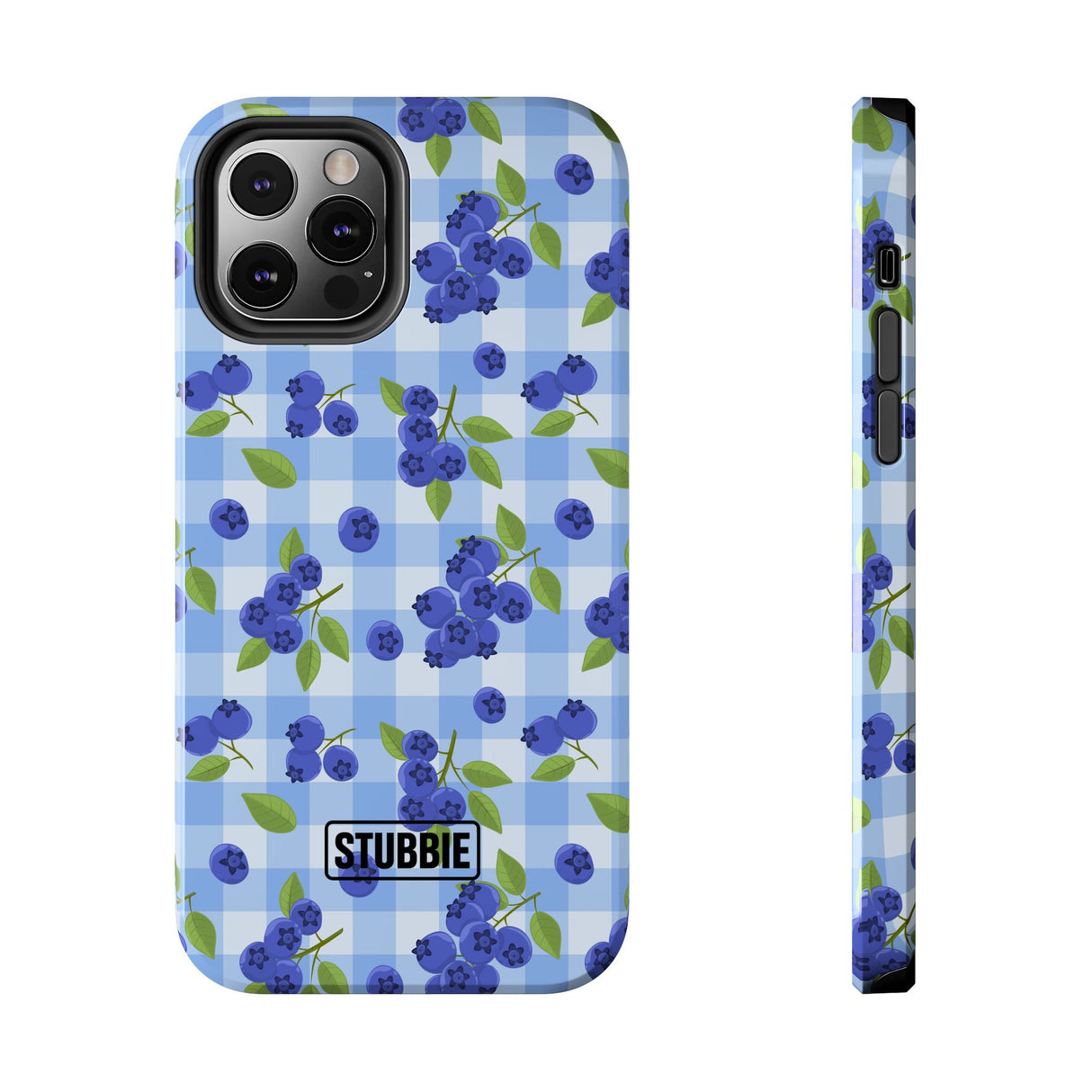 STUBBIE Phone Case for Apple iPhone - Blueberry Phone Case