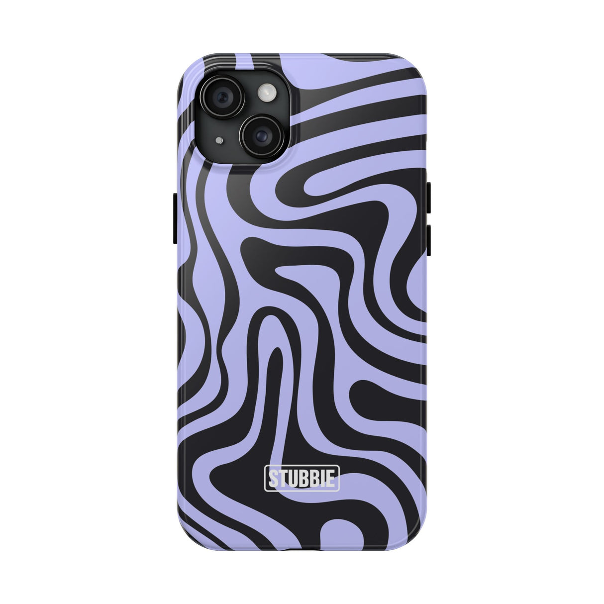 STUBBIE Phone Case for Apple iPhone - Crazy Zebra Stubbie