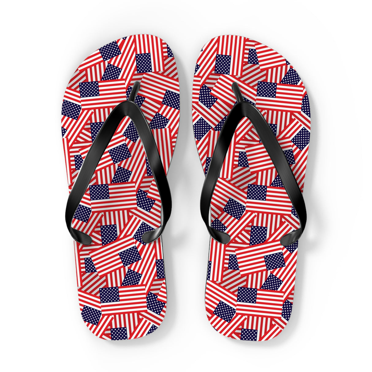 Mini American Flag Flip Flops
