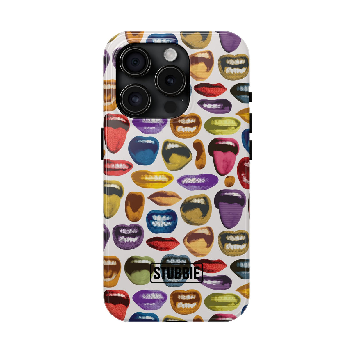 STUBBIE Phone Case for Apple iPhone - Lips Phone Case