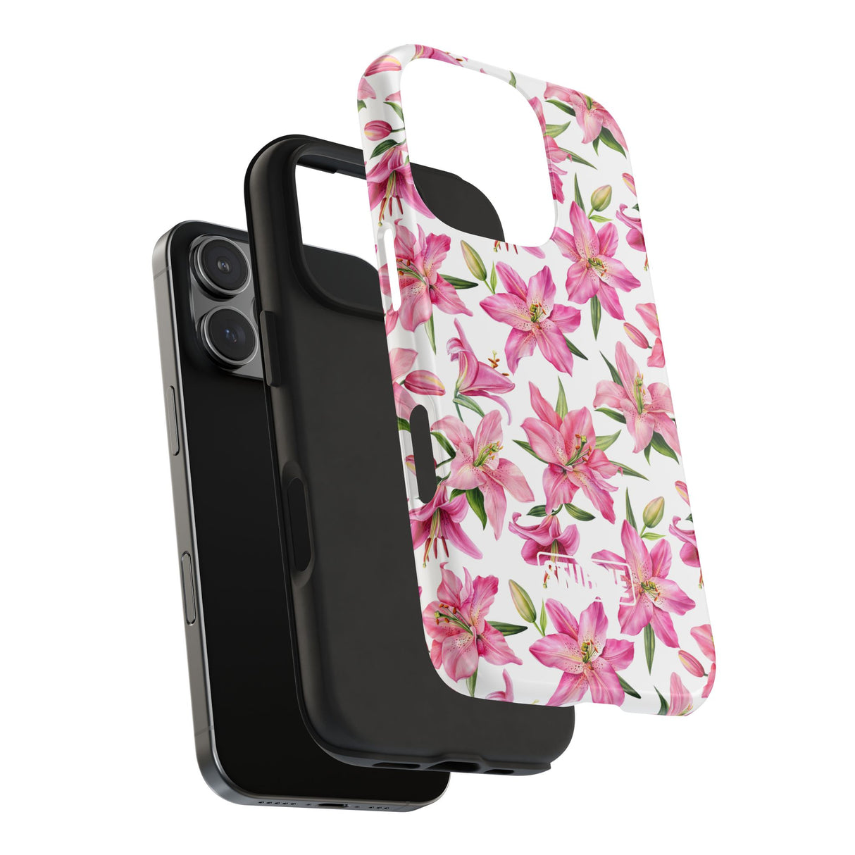 STUBBIE Phone Case for Apple iPhone - Pink Lily Flower Phone Case