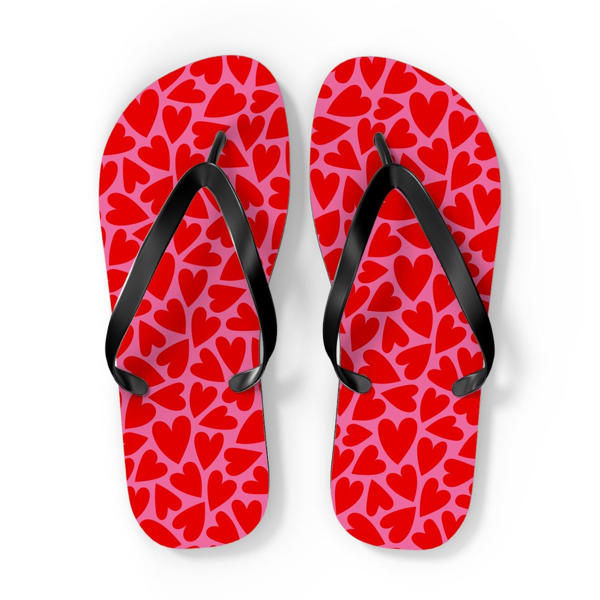 Flip Flops With Hearts