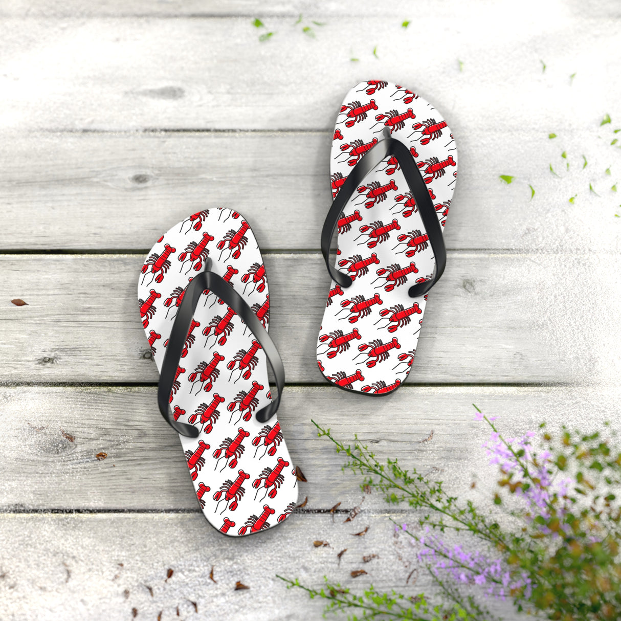 Lobster Flip Flops