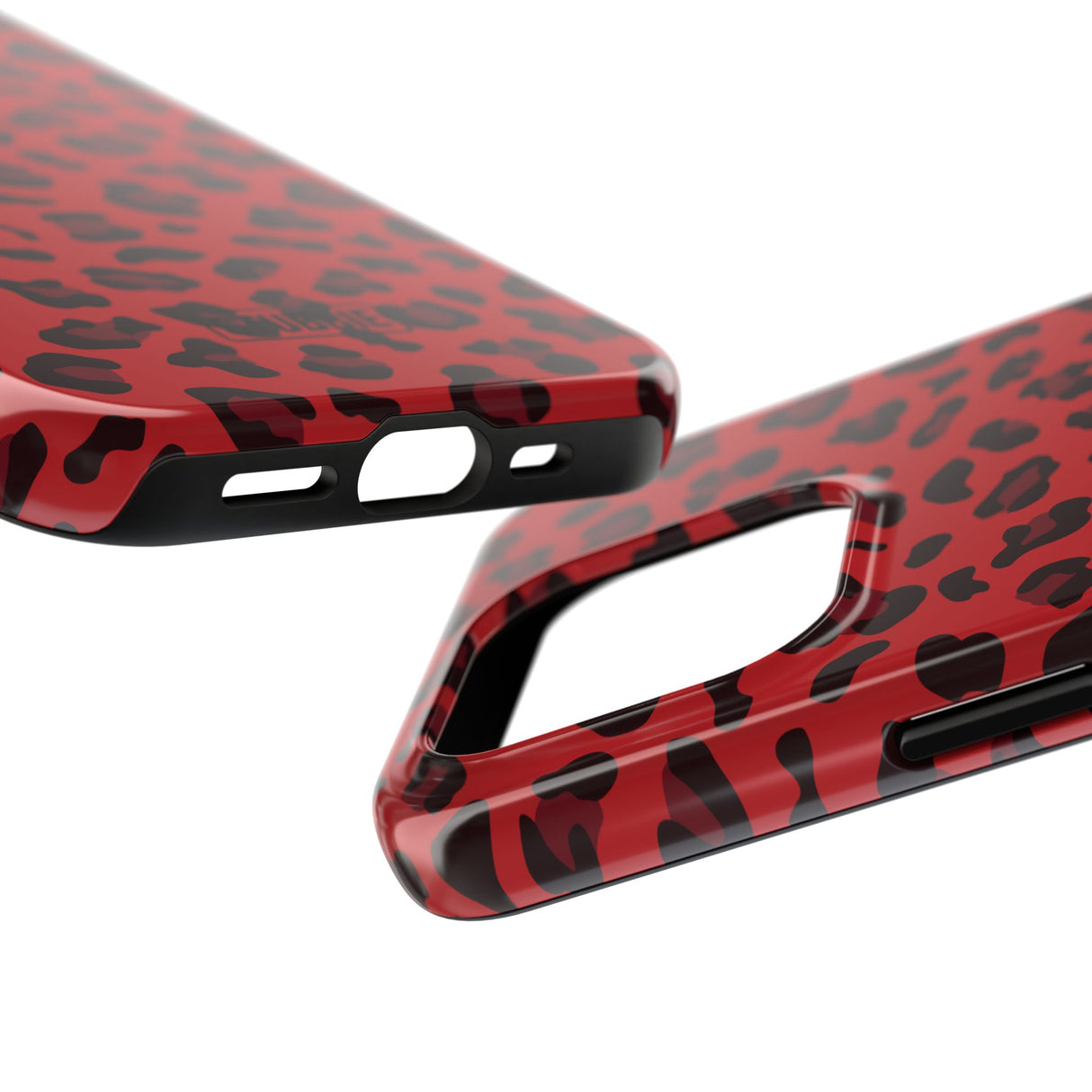STUBBIE Phone Case for Apple iPhone - Red Leopard Phone Case
