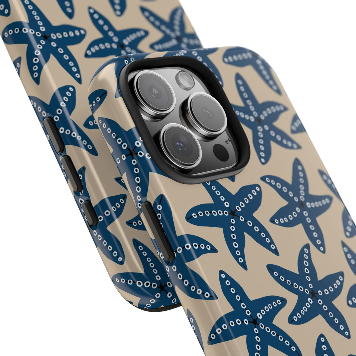 STUBBIE Phone Case for Apple iPhone - Blue Starfish Stubbie