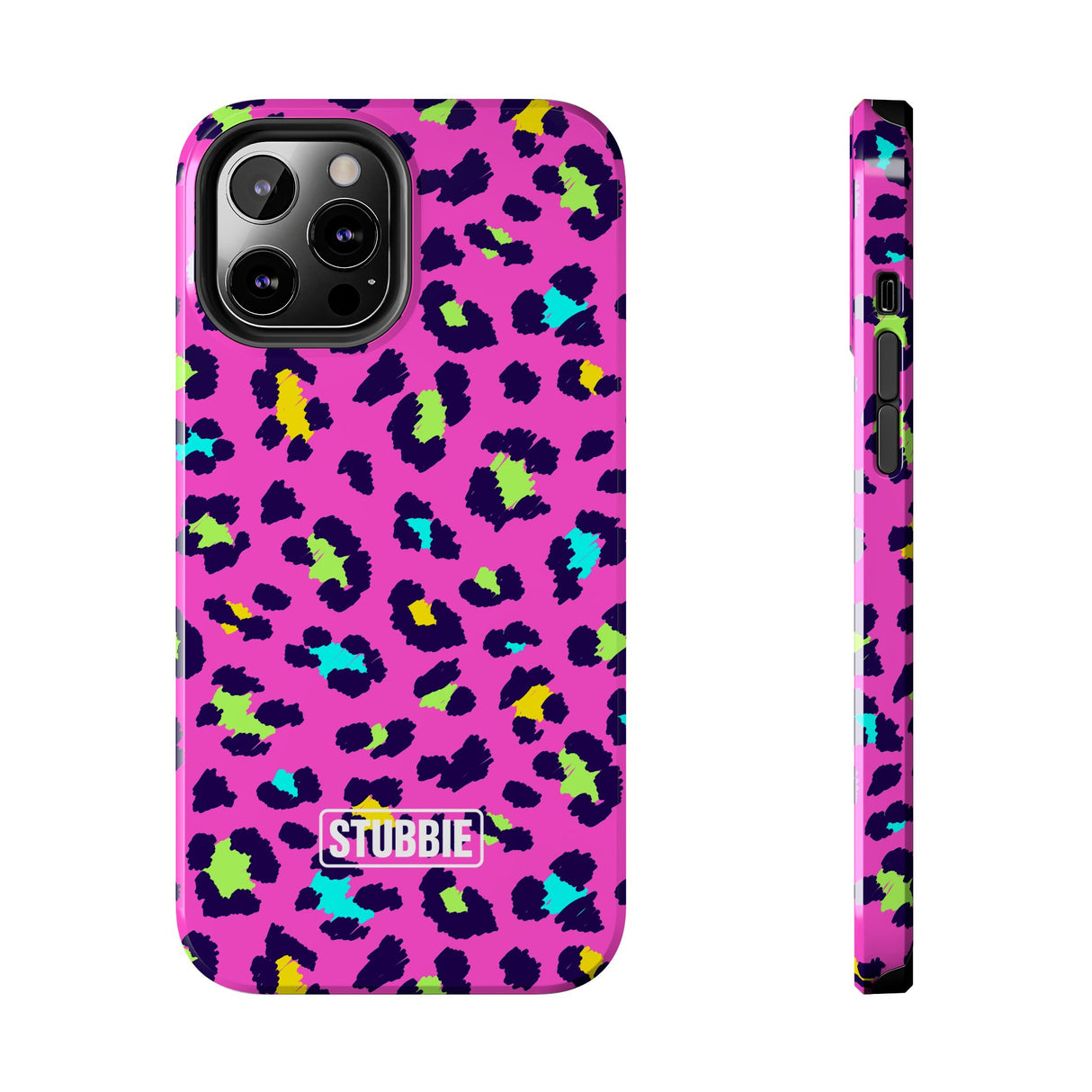 STUBBIE Phone Case for Apple iPhone - Disco Leopard Stubbie