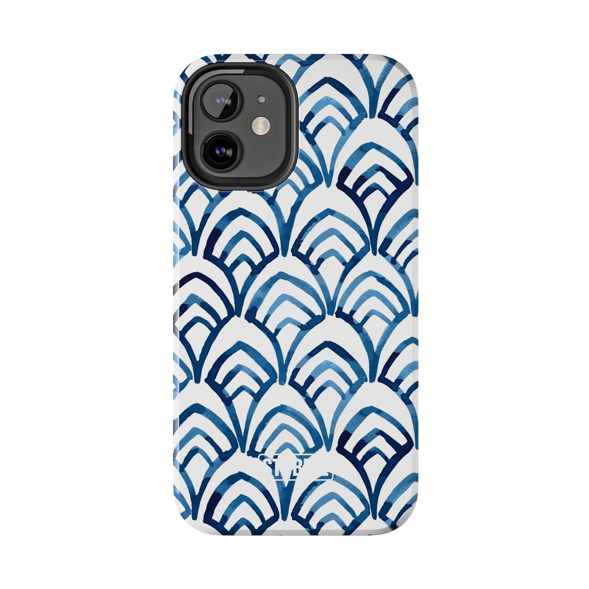 STUBBIE Phone Case for Apple iPhone - Blue Art Deco Phone Case