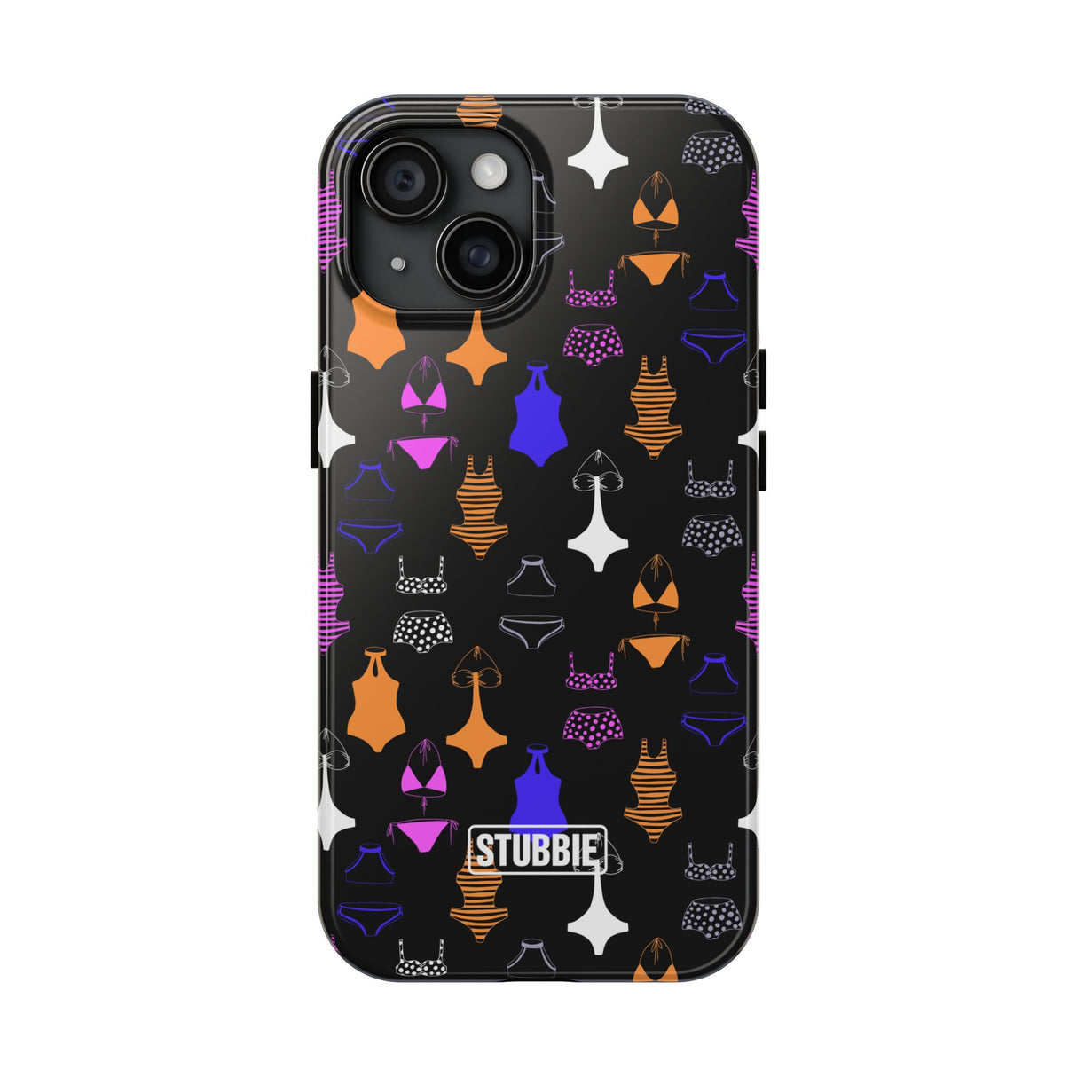 STUBBIE Phone Case for Apple iPhone - Night Bikini Phone Case