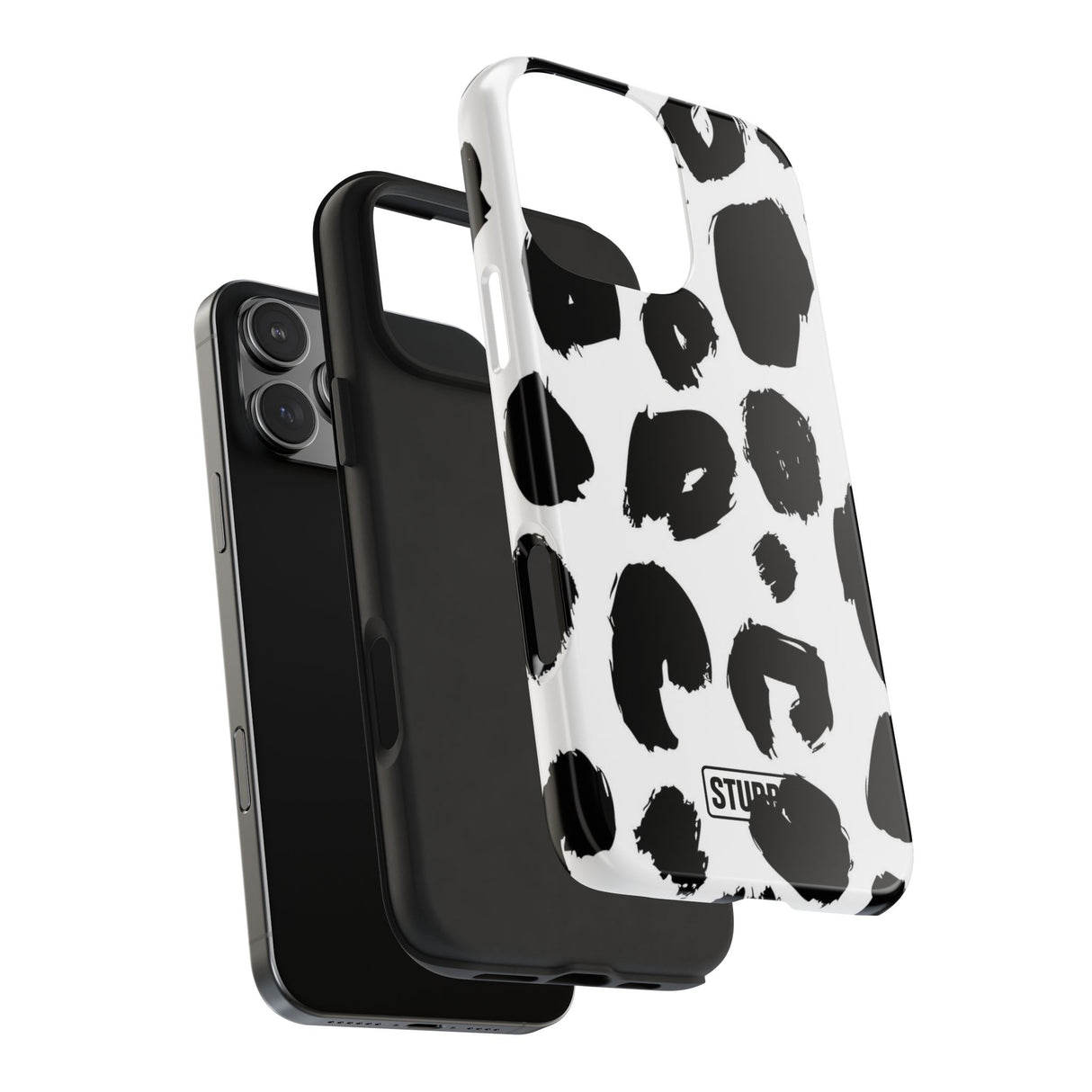 STUBBIE Phone Case for Apple iPhone - Snow Leopard Stubbie