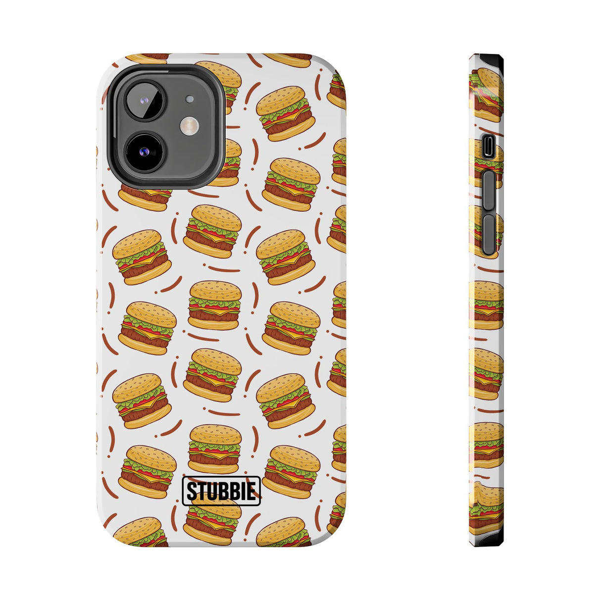 STUBBIE Phone Case for Apple iPhone - Burger Stubbie
