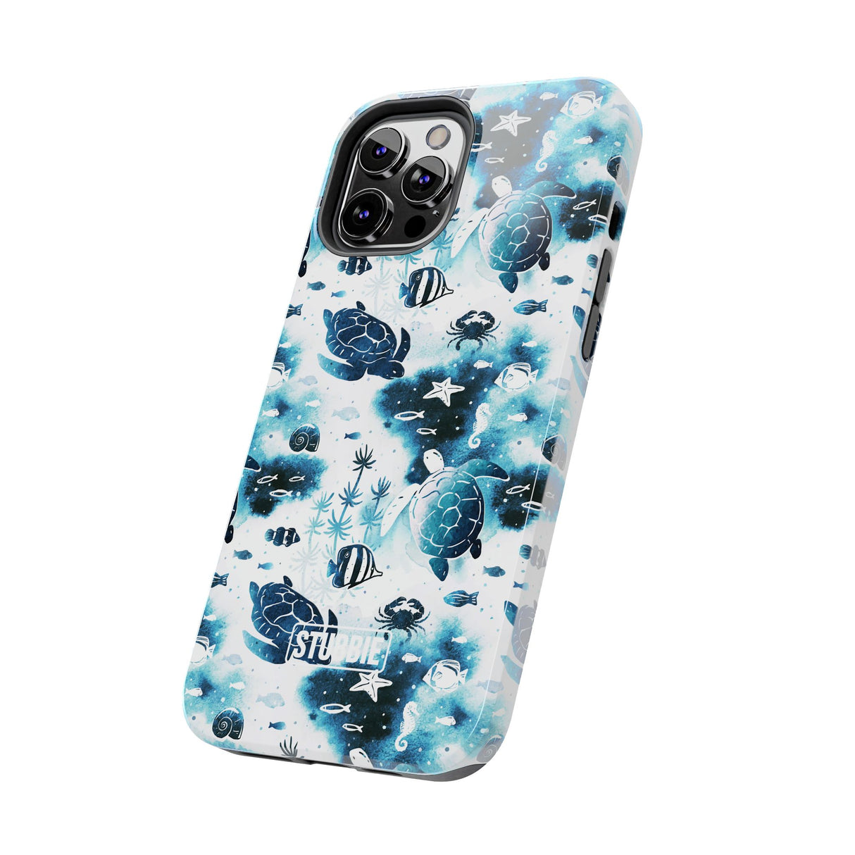 STUBBIE Phone Case for Apple iPhone - Fish And Turtle Phone Case