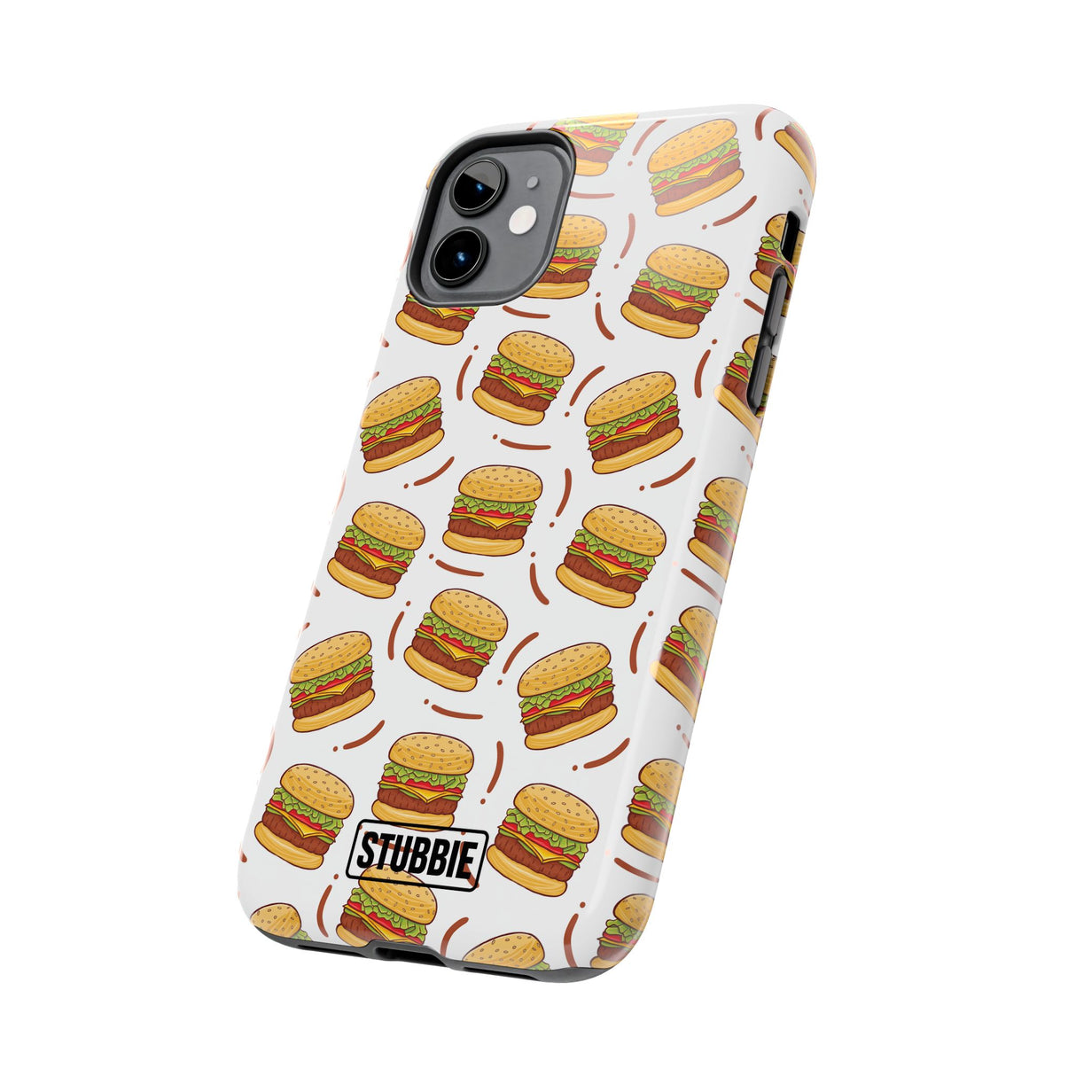 STUBBIE Phone Case for Apple iPhone - Burger Stubbie