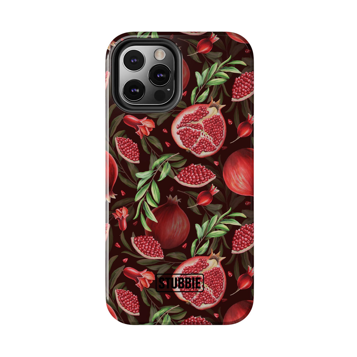 STUBBIE Phone Case for Apple iPhone - Pomegranate Phone Case