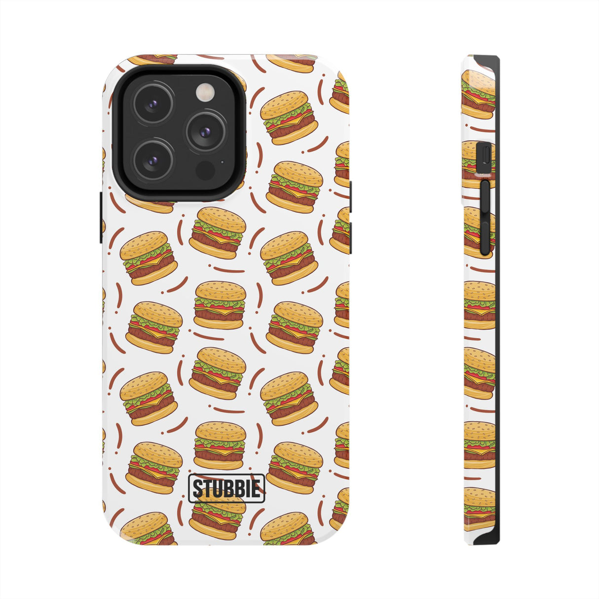 STUBBIE Phone Case for Apple iPhone - Burger Stubbie