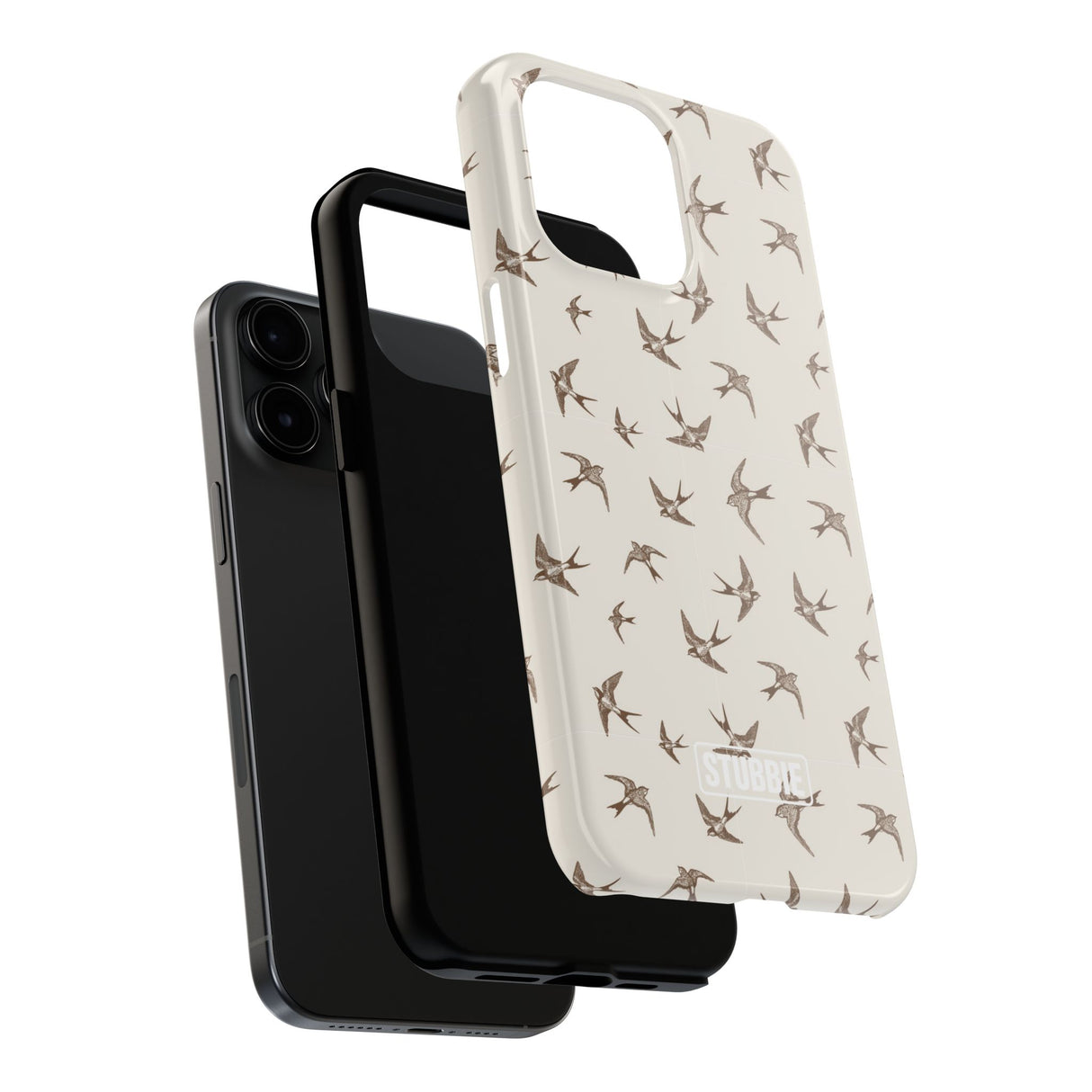 STUBBIE Phone Case for Apple iPhone - Bird Flying Phone Case