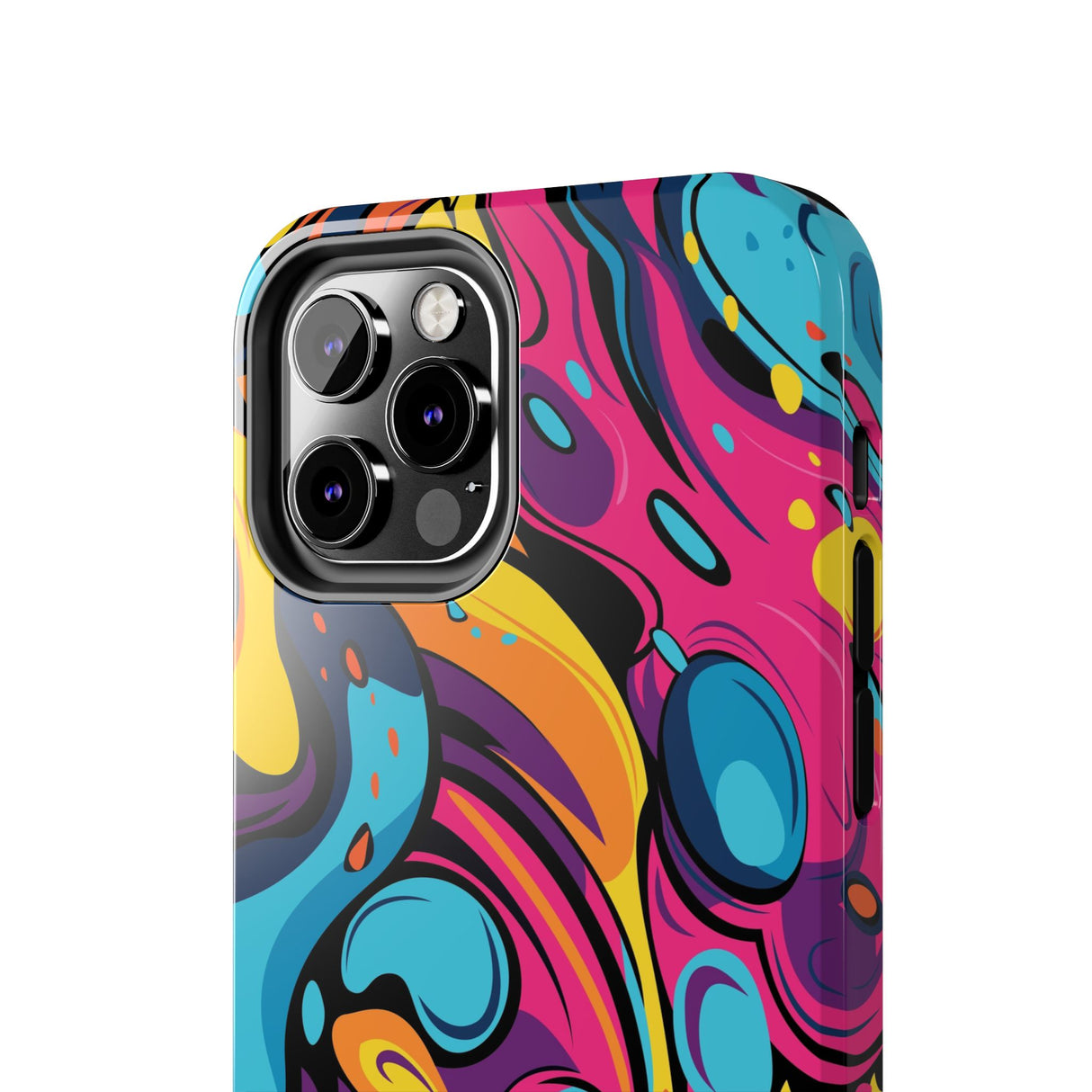 STUBBIE Phone Case for Apple iPhone - Messy Bright Paint Phone Case