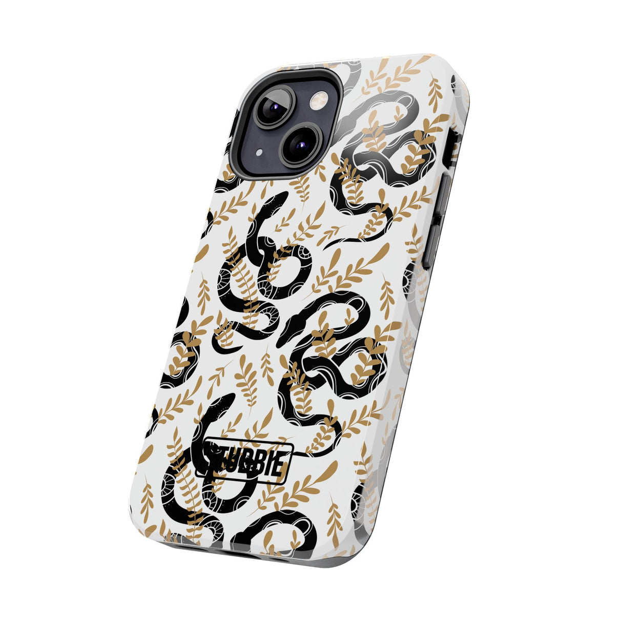 STUBBIE Phone Case for Apple iPhone - Black Snake Phone Case
