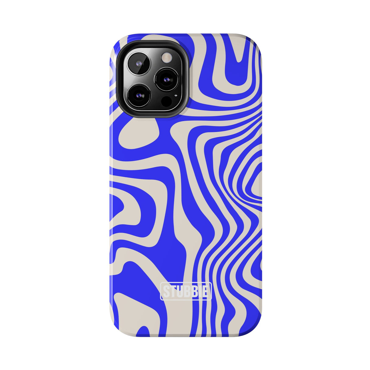 STUBBIE Phone Case for Apple iPhone - Crazy Blue Phone Case