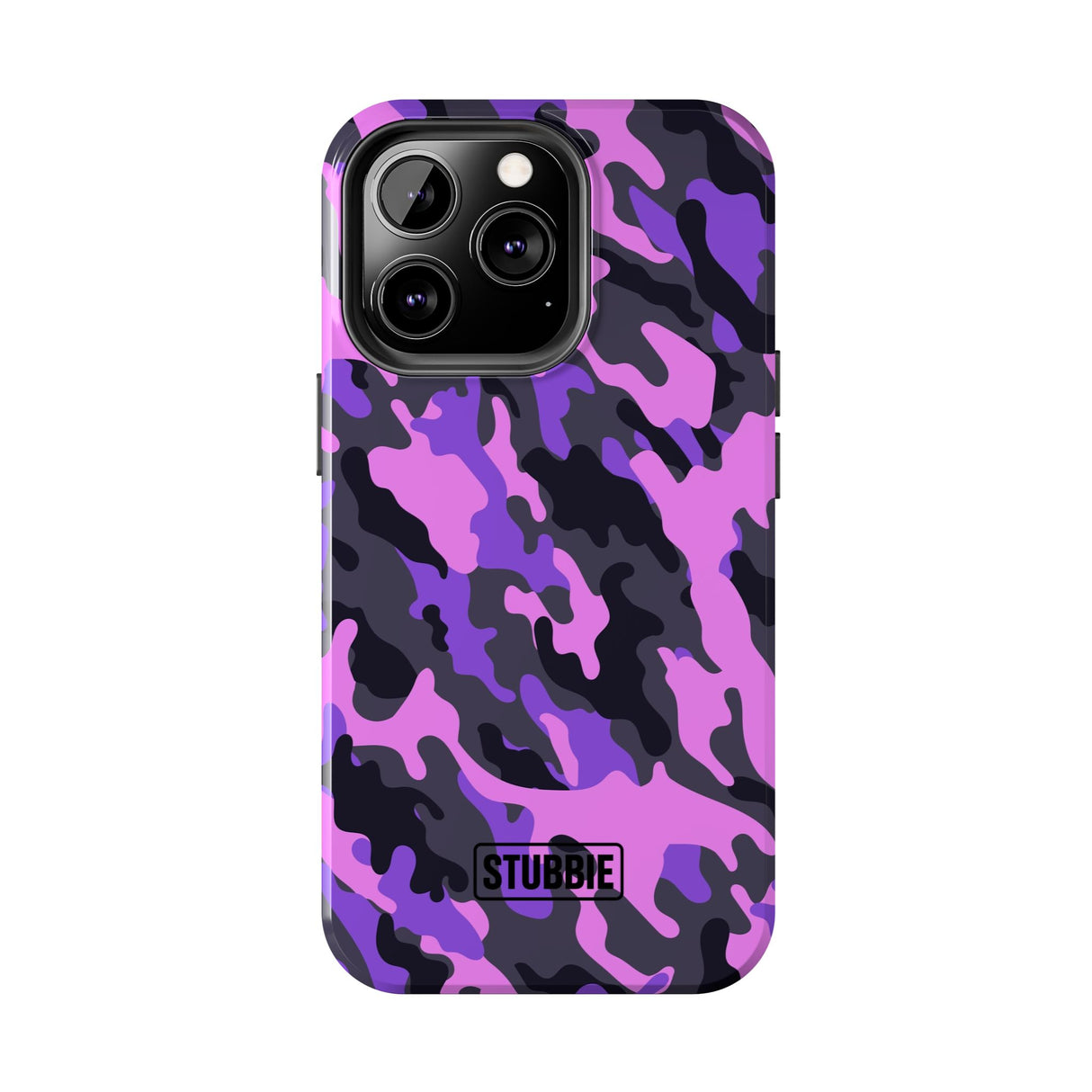 STUBBIE Phone Case for Apple iPhone - Pink Camo Phone Case