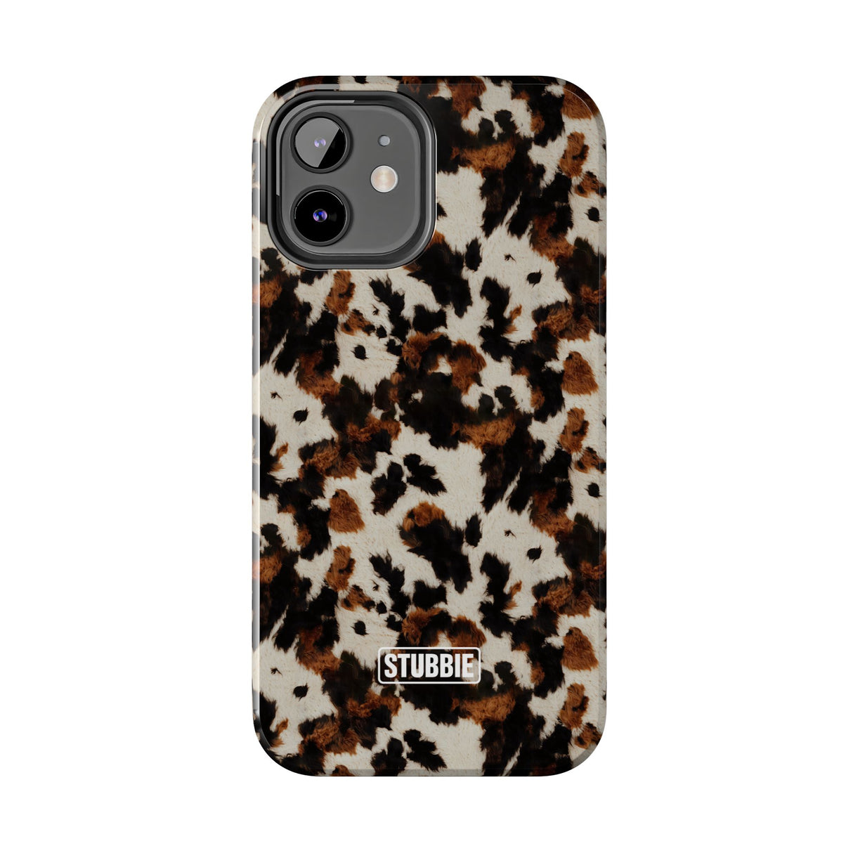 STUBBIE Phone Case for Apple iPhone - Crazy Cow Phone Case