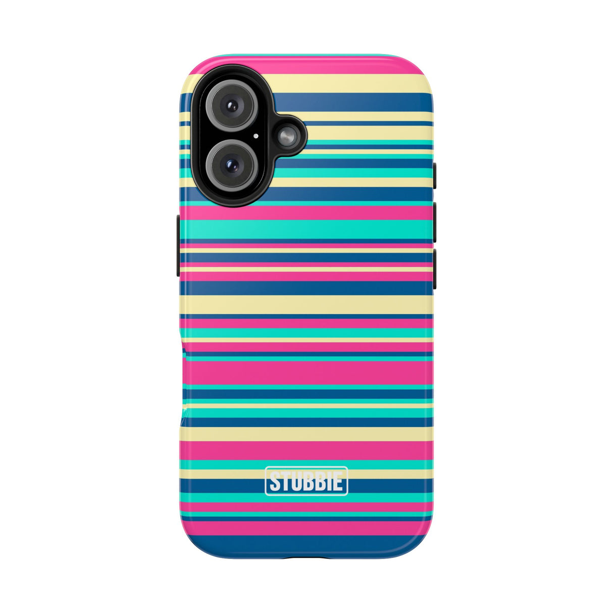 STUBBIE Phone Case for Apple iPhone - Coloured Stripes Phone Case