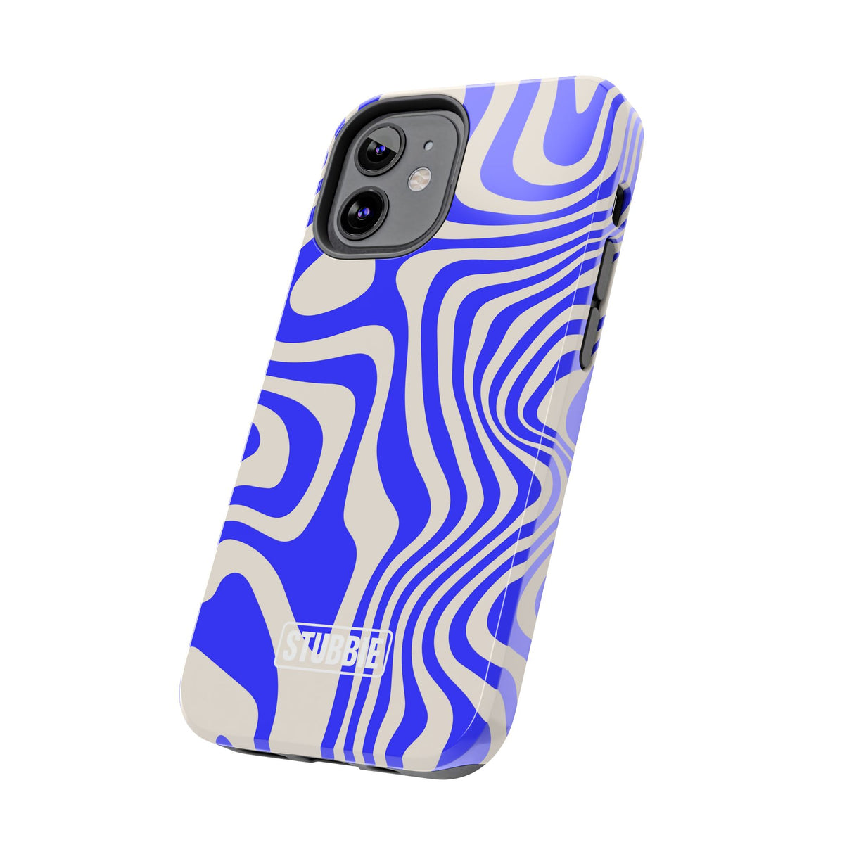 STUBBIE Phone Case for Apple iPhone - Crazy Blue Phone Case