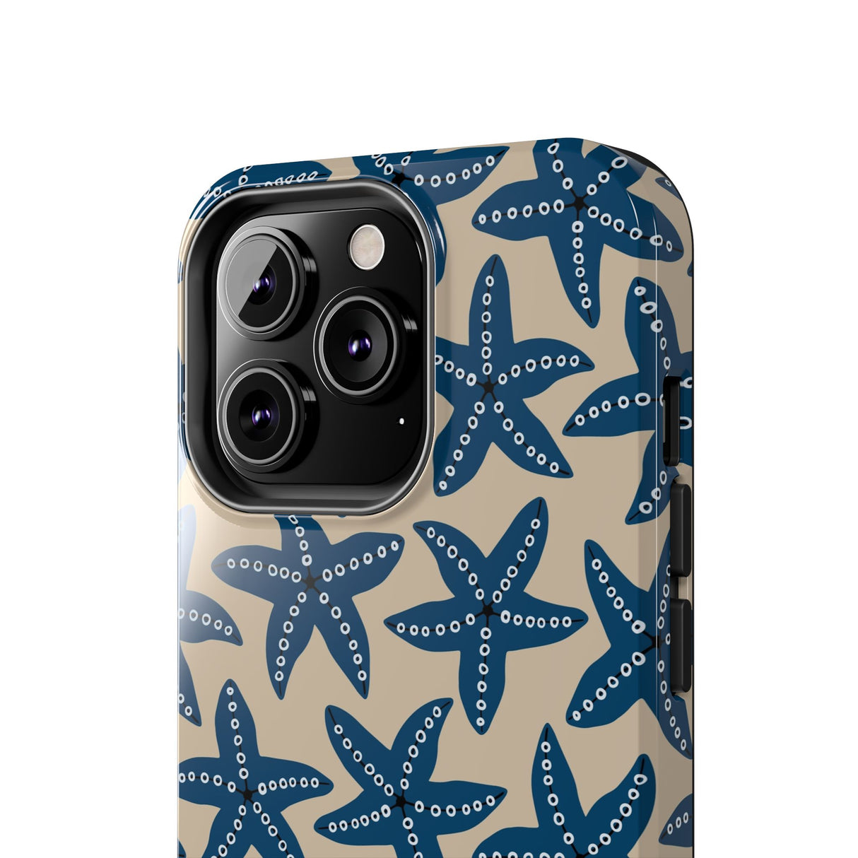 STUBBIE Phone Case for Apple iPhone - Blue Starfish Stubbie