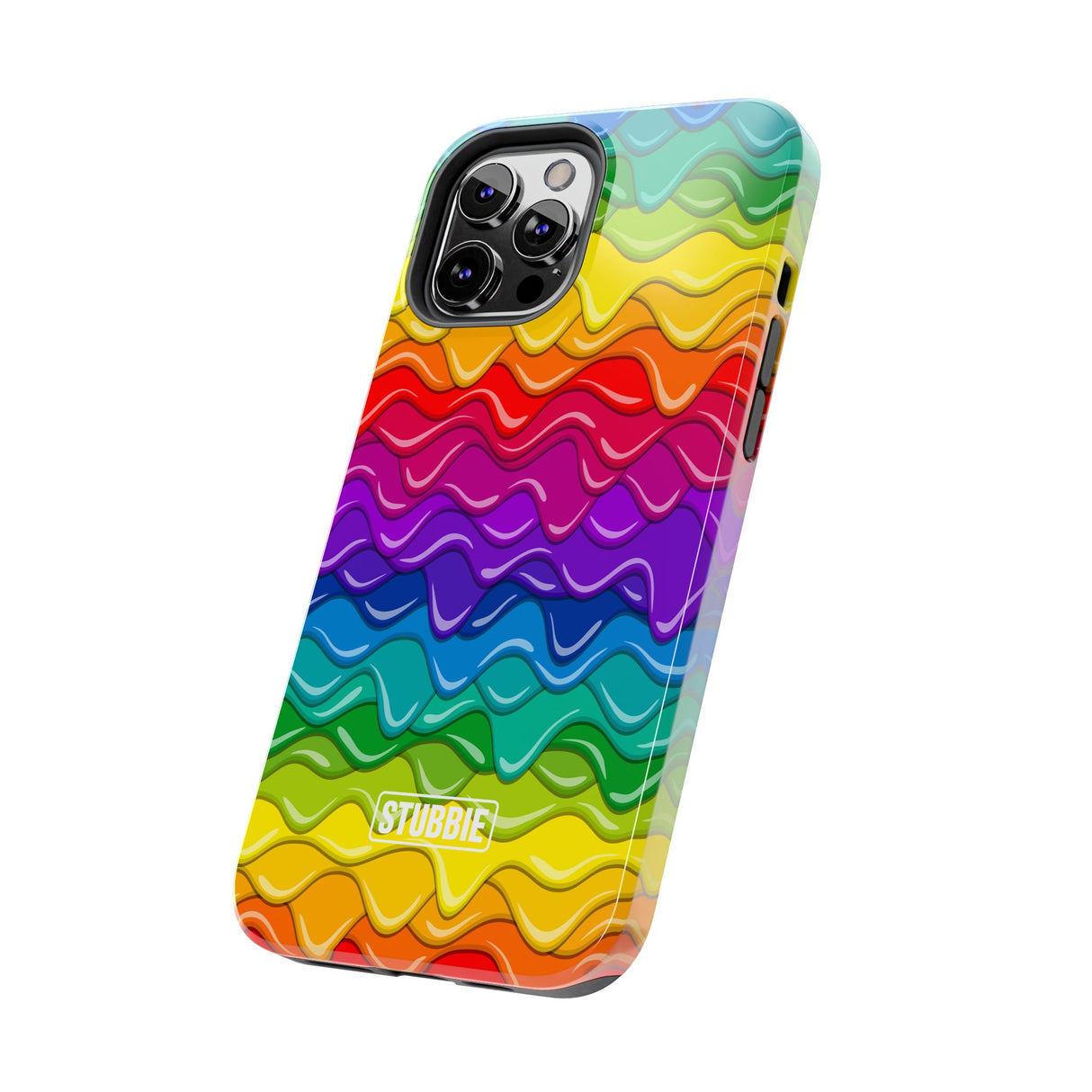 STUBBIE Phone Case for Apple iPhone - Rainbow Cake Phone Case