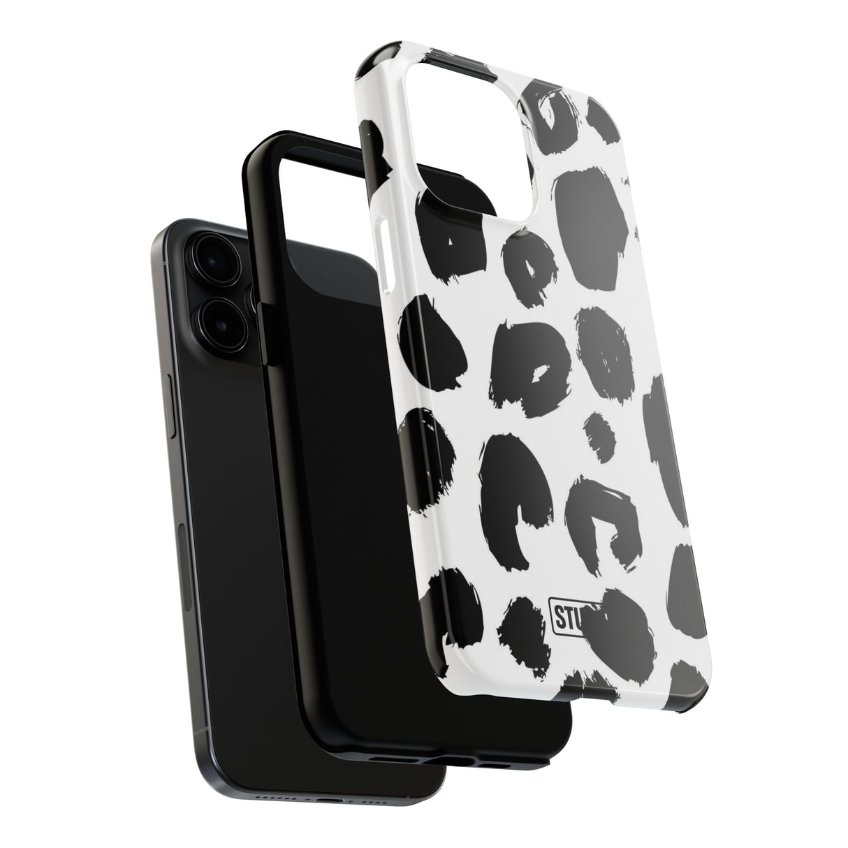 STUBBIE Phone Case for Apple iPhone - Snow Leopard Stubbie