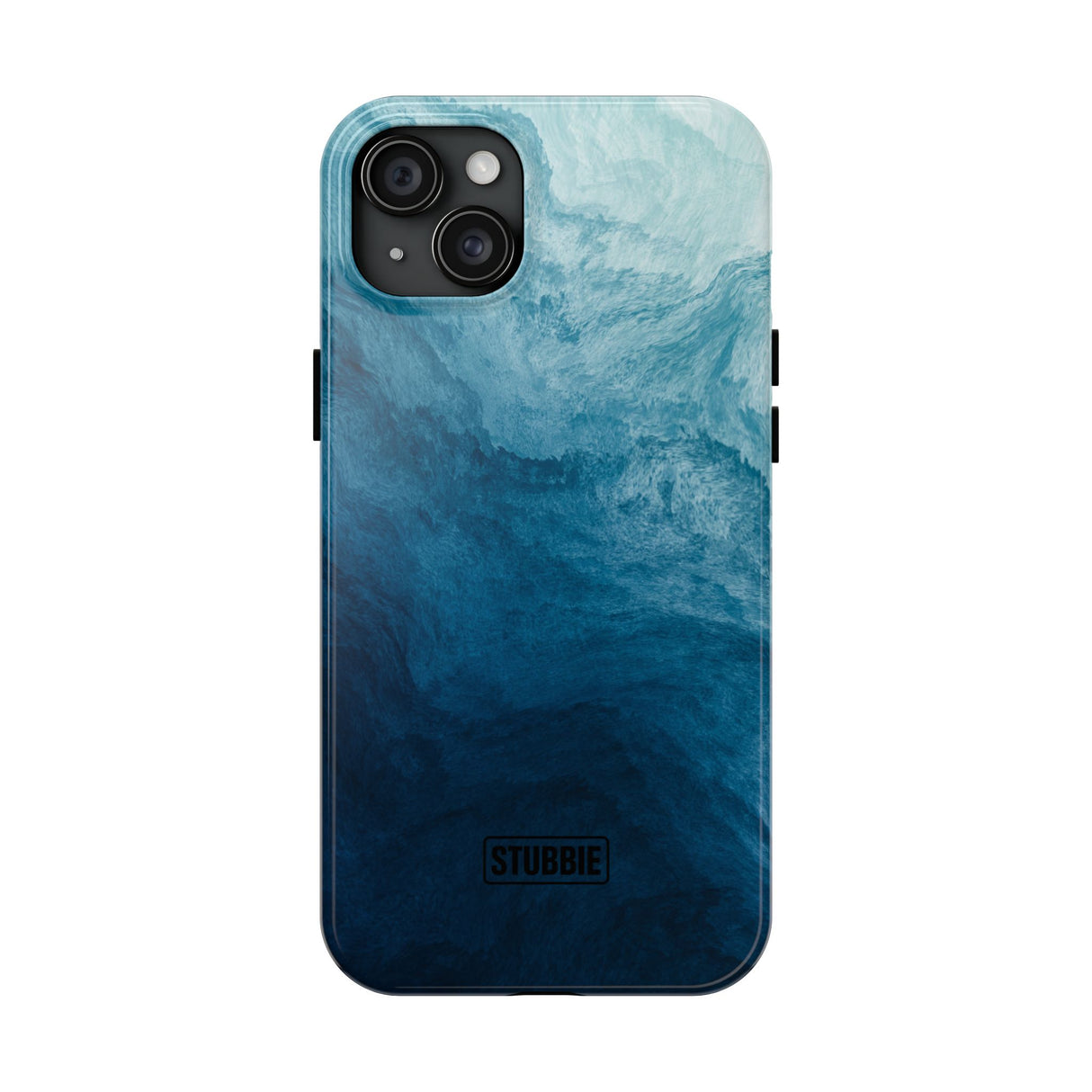 STUBBIE Phone Case for Apple iPhone - Blue Marble Phone Case