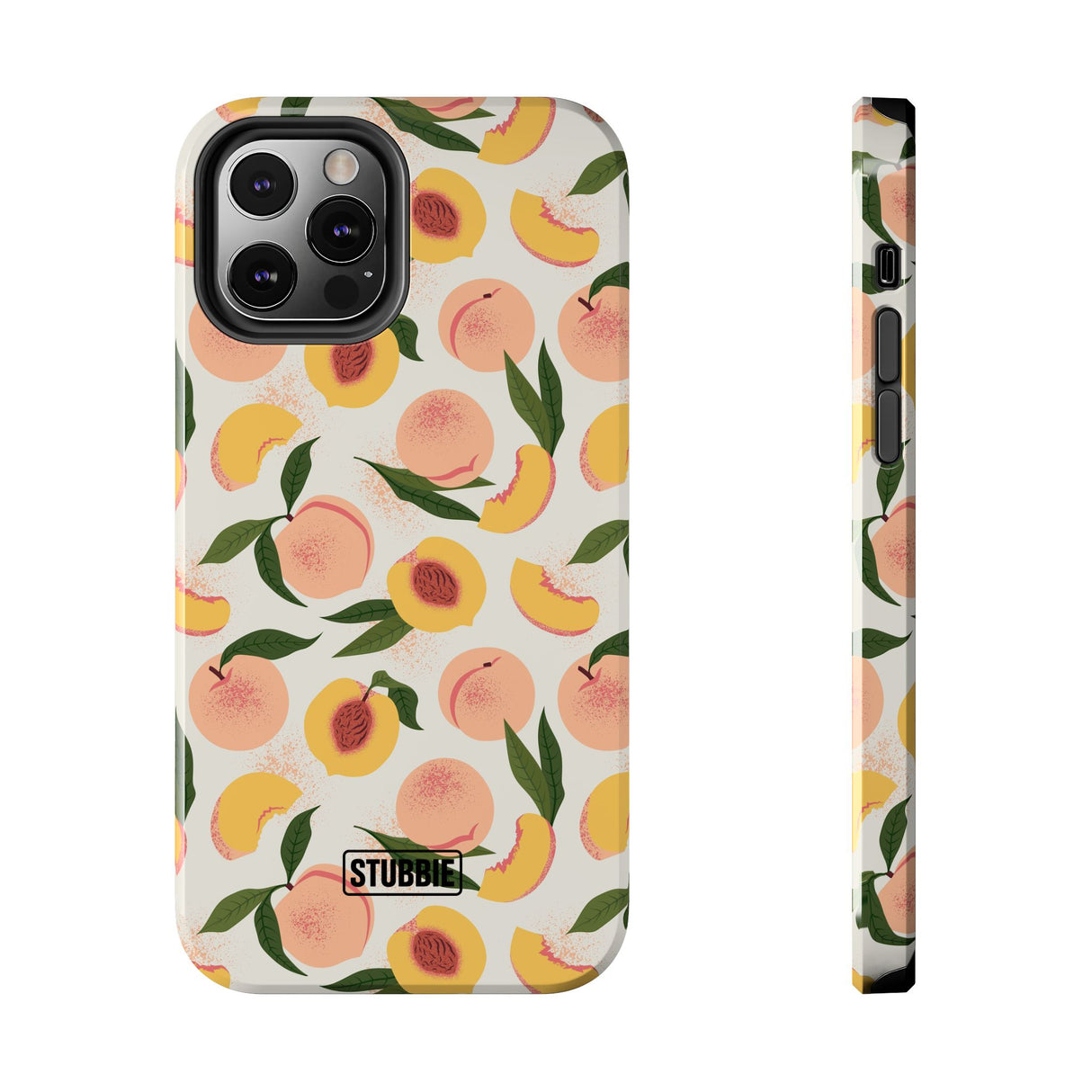 STUBBIE Phone Case for Apple iPhone - Peachy Peach Phone Case
