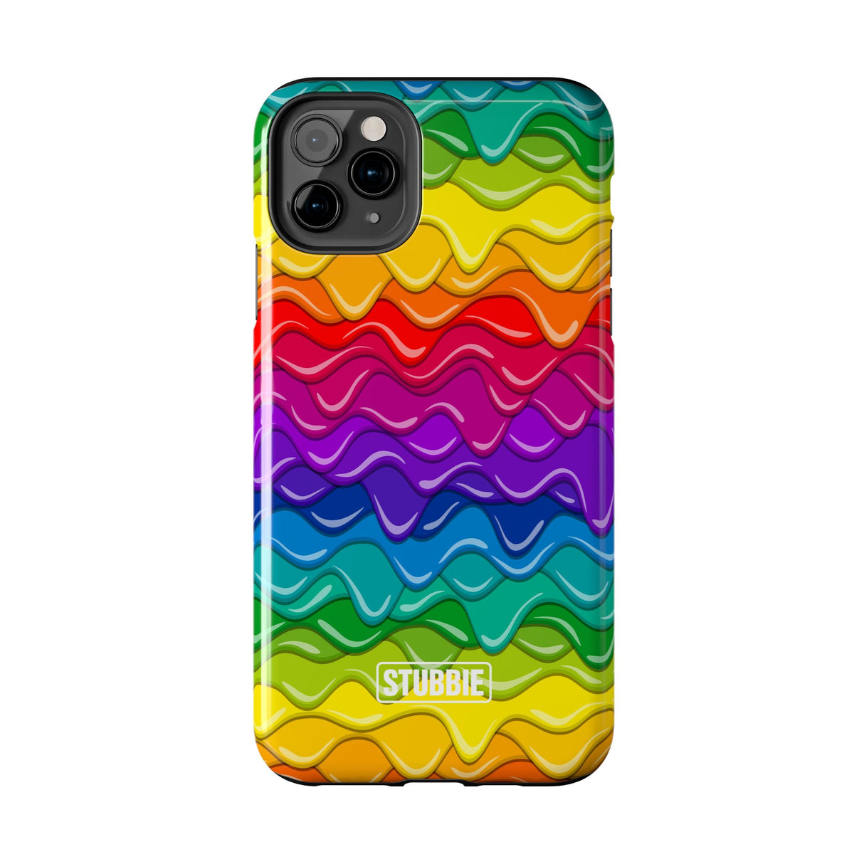 STUBBIE Phone Case for Apple iPhone - Rainbow Cake Phone Case
