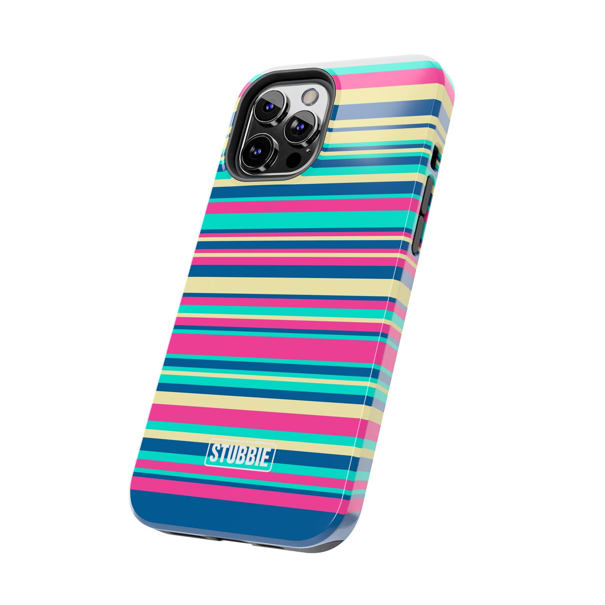 STUBBIE Phone Case for Apple iPhone - Coloured Stripes Phone Case