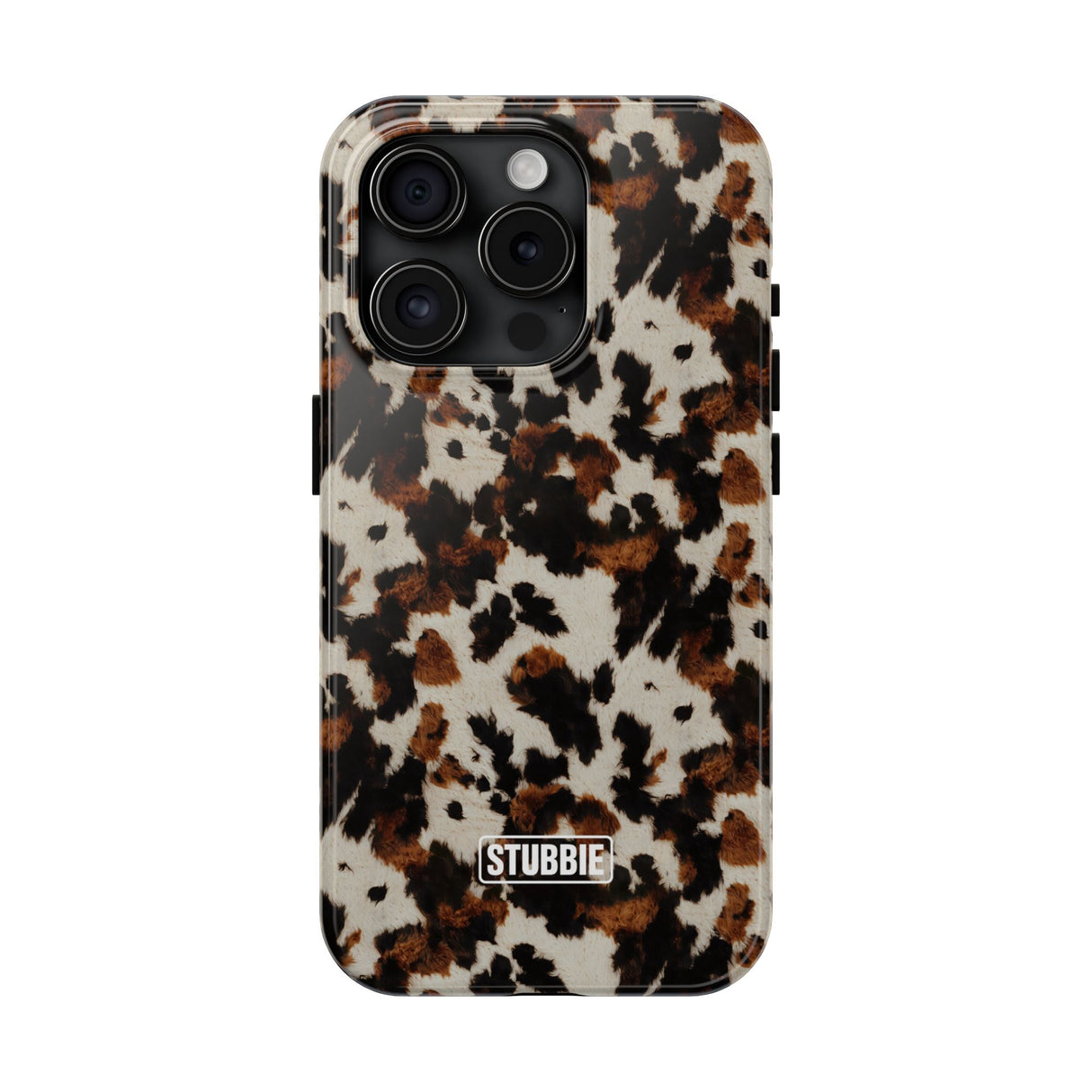 STUBBIE Phone Case for Apple iPhone - Crazy Cow Phone Case