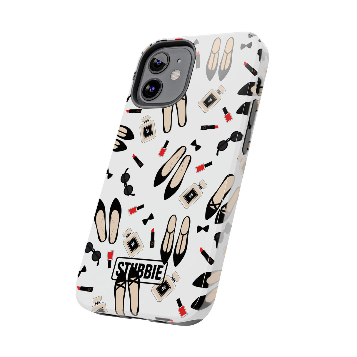 STUBBIE Phone Case for Apple iPhone - Heels And Lipstick Stubbie