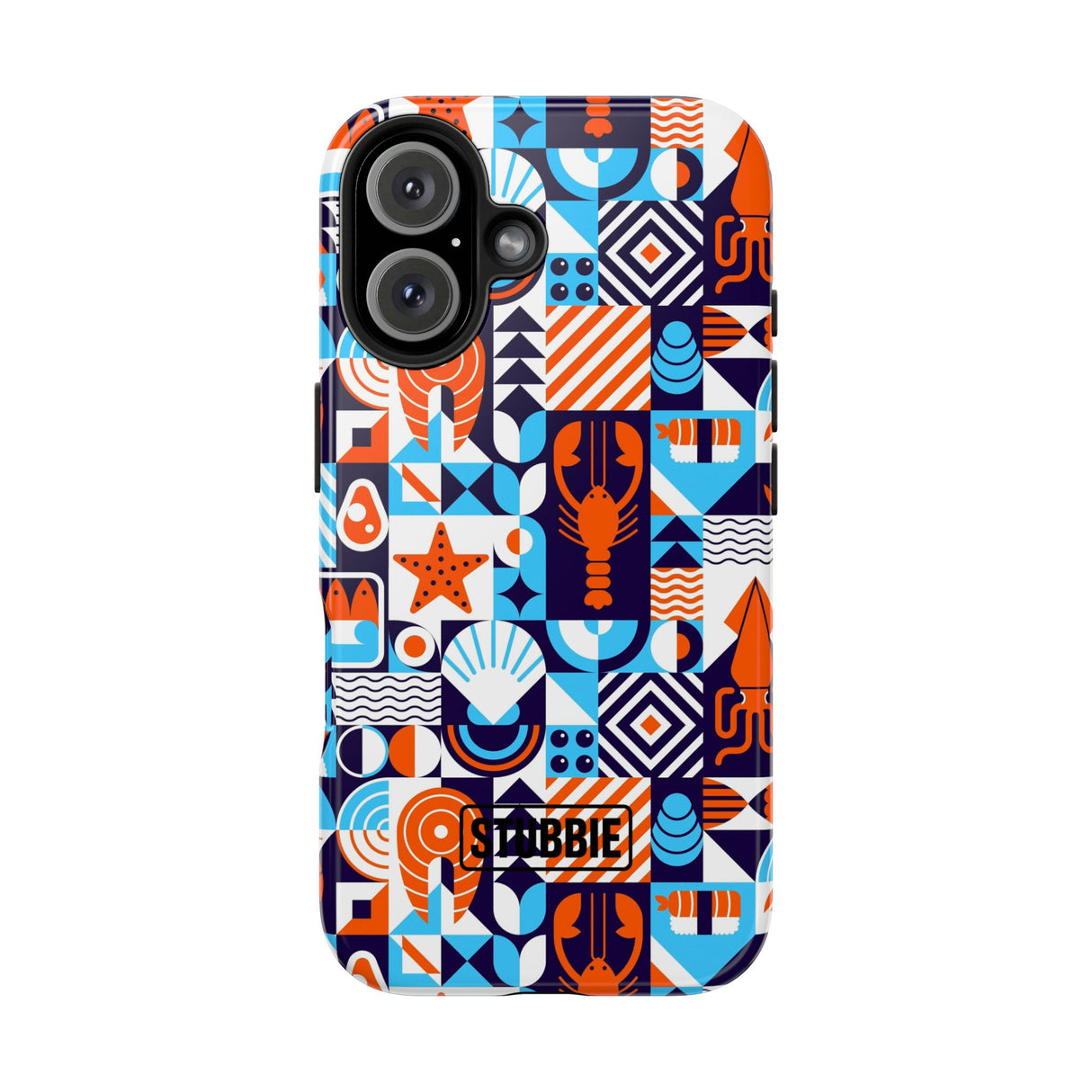 STUBBIE Phone Case for Apple iPhone - Something Fishy Stubbie