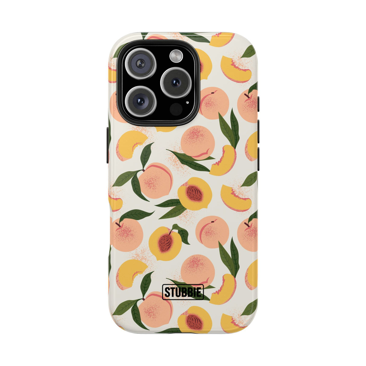 STUBBIE Phone Case for Apple iPhone - Peachy Peach Phone Case