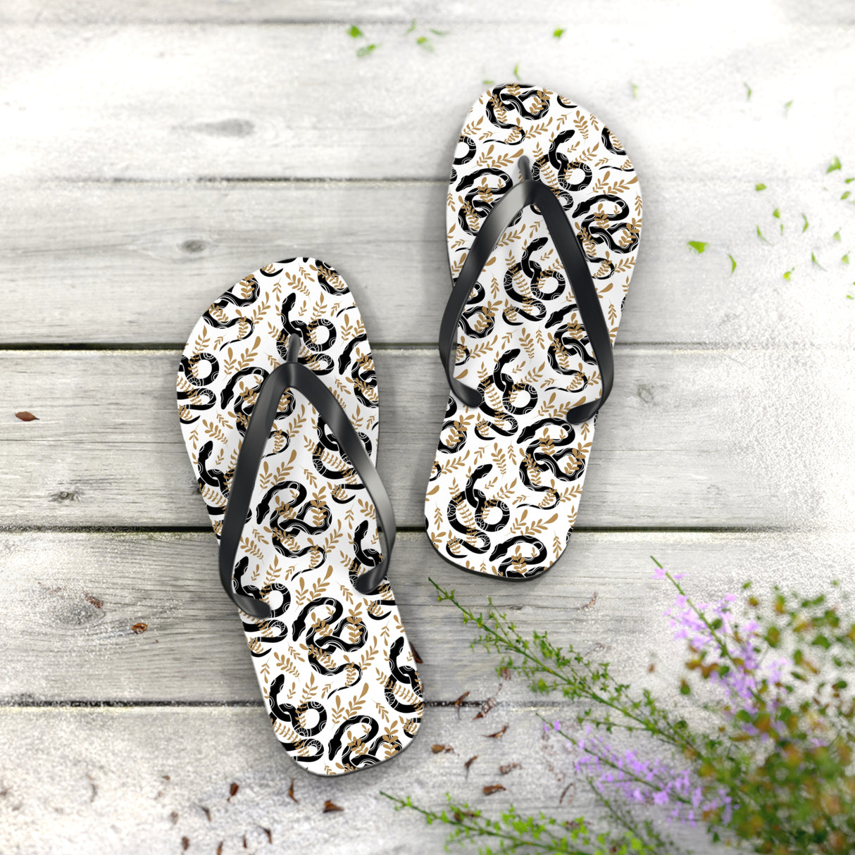 Snake Flip Flops