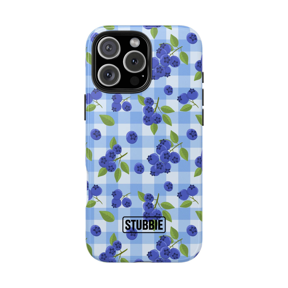 STUBBIE Phone Case for Apple iPhone - Blueberry Phone Case
